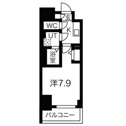 エスプレイス上前津レガシーの物件間取画像